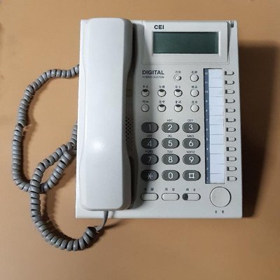 電話總機 螢幕 DT-8850D 顯示型數位話機 萬國 CEI 全數位按鍵電話(A) 話機 有支撐架 -11