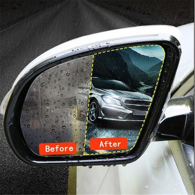 汽車後視鏡防雨貼膜 疏水膜非親水膜長效耐用