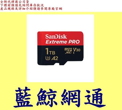 SanDisk Extreme Pro Micro SDXC 1TB 1T TF MICROSDXC A2 U3 V30