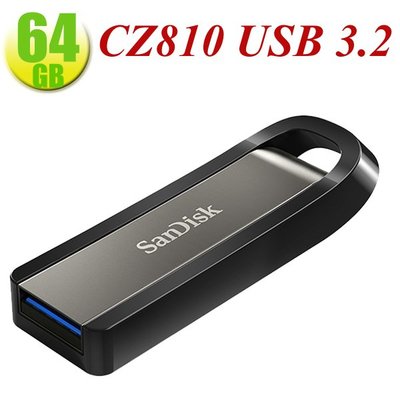 SanDisk 64GB 64G Extreme GO 395MB/s SD CZ810 USB 3.2 高速隨身碟