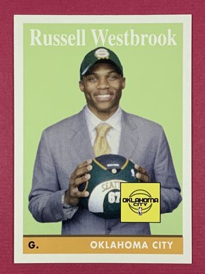2008-09 Topps NBA 1958-59 Rookie #199 Russell Westbrook RC