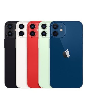 ☆摩曼星創☆蘋果5G手機 Apple iPhone 12 mini 256G  5.4吋 白/紅/綠/藍/黑  全新空機