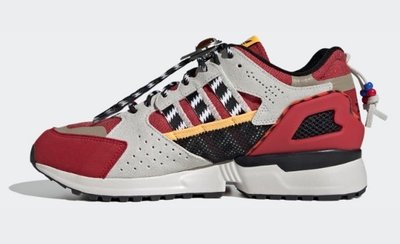 adidas ZX 10000 白紅 復古 民族 時尚 圖騰 經典 運動 慢跑鞋 G55726 男鞋