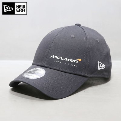 【Japan潮牌館】New Era帽子9FORTY帽硬頂邁凱輪F1賽車MCLAREN聯名鴨舌帽深灰