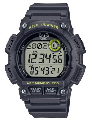 【萬錶行】CASIO  野戰電子計步運動錶  WS-2100H-8A