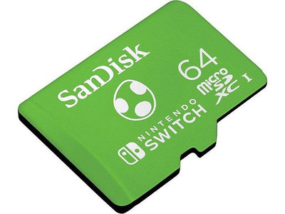 SanDisk microSDXC 64GB Nintendo Switch 專用記憶卡 TF 64G 100MB/s 公司貨 SDSQXAO