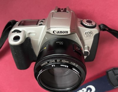 CANON EOS 300 自動對焦底片相機+50mm F1.8鏡頭