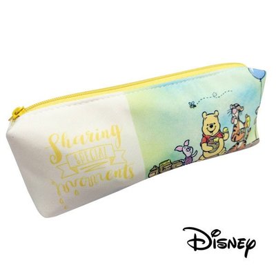 含稅 日本正版 小熊維尼 Winnie the Pooh 雙層 筆袋 鉛筆盒 迪士尼 Disney【523484】