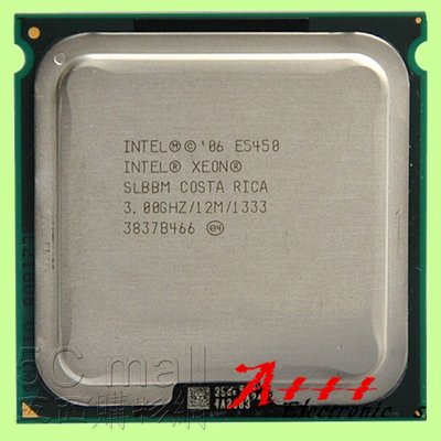 5Cgo【權宇】拆機CPU二手INTEL XEON E5450 3GHz/12M/1333正式版LGA771 80W含稅