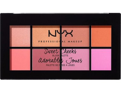 NYX Sweet Cheeks blush palette 腮紅 8色盤（預購）