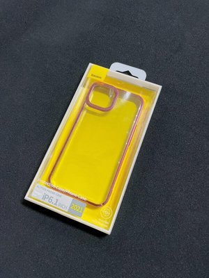 【台灣現貨】倍思 Baseus 明燦電鍍邊框手機保護殼套PC 不泛黃 蘋果iPhone13 Iphone13手機殼