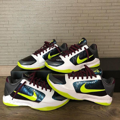Nike Zoom Kobe 5 ZK5 小丑白紫綠 科比 實戰籃球鞋 CD4991-100