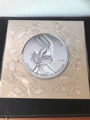 2015加拿大彼得兔銀幣$20