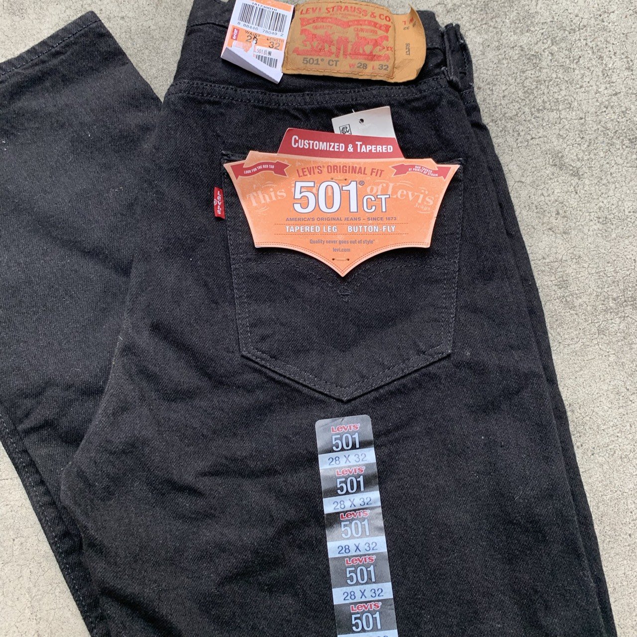 levis 501 28 x 32