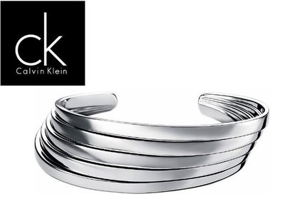 【時間光廊】Calvin Klein 凱文克萊 CK飾品 CK手環 316K白鋼 全新原廠正品 KJ76AB0101