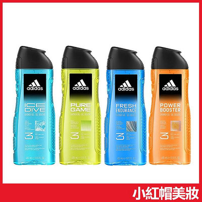 adidas 愛迪達 三合一沐浴露 400ml 沐浴乳 洗髮精 洗面乳 男士 男用【V458973】小紅帽美妝