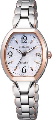 日本正版 CITIZEN 星辰 EXCEED ES8064-56A 電波錶 手錶 女錶 光動能 日本代購
