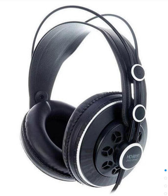 舒伯樂 Superlux HD681B 系列 耳罩式耳機 附收納袋 轉接頭