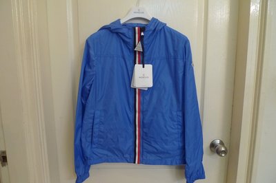 兩種穿法 全新 Moncler  lightweight zip up jacket 大童防風外套 14A 現貨