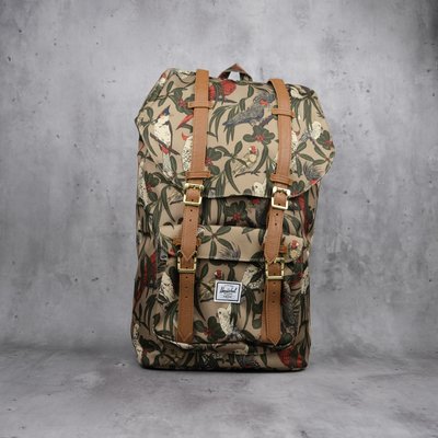 Herschel Little America 後背包 鳥布花紋 10014-01642-OS