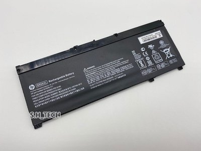 ☆全新 HP 惠普 Omen 15-CE 15-CE078TX 15-CE082TX【SR04XL】原廠內置電池 更換