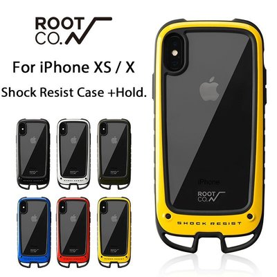 ROOT CO iPhone SE 2022-2020/XR/Xs/X/8/7 雙掛勾式軍規防摔保護殼 喵之隅