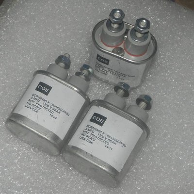 美國CDE 1500v0.5uf 0.5mfd SCRN240R-F86A85504K80 油浸電容