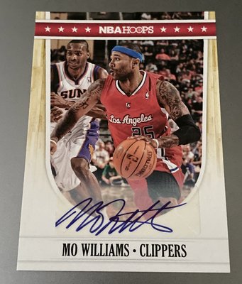 2011-12 NBA Hoops Autographs #94 - Mo Williams