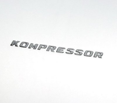 圓夢工廠 Benz SLK R170 R171 kompressor 葉子板 車身字貼 字標 車標