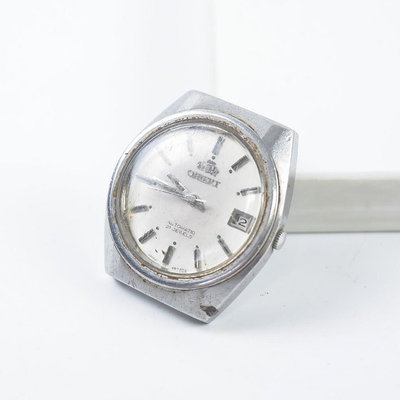 《玖隆蕭松和 挖寶網F》A倉 ORIENT 日期 機械錶 錶頭 (10858)