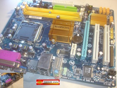技嘉 GA-G31M-ES2C 775腳位 Intel G31晶片 內建顯示 2組DDR2 4組SATA 輕鬆省節能器