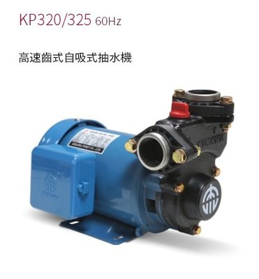 【川大泵浦】東元馬達 1/2HP 鑄鐵泵浦抽水機 KP-320 陸上型抽水機 KP320 台灣製造