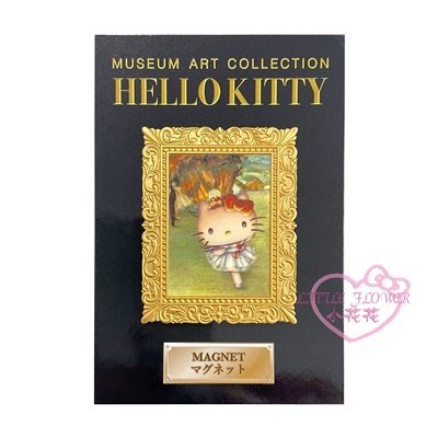 ♥小花花日本精品♥ Hello Kitty 名畫磁鐵 冰箱磁鐵 裝飾磁鐵 留言板磁鐵~3