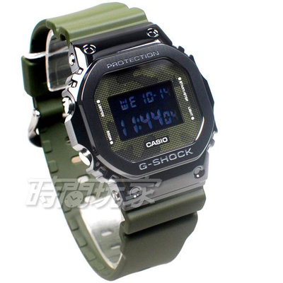 卡西歐 CASIO 方型 GM-5600B-3 G-SHOCK 不銹鋼錶框 多功能電子錶 男錶【時間玩家】
