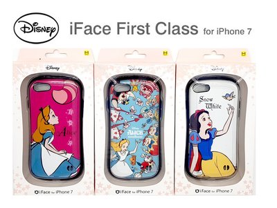 ├Hamee iFace 迪士尼手機套┤ 白雪公主 愛麗絲 iPhone7 手機殼 手機套 附吊飾孔