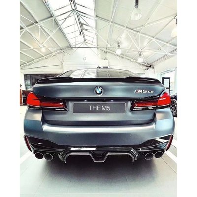 【天翊國際】BMW F90 M5 CS款 熱壓碳纖維 後下巴