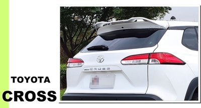 小亞車燈改裝＊全新 Toyota Cross 2020 2021 MRF尾翼 惡魔尾翼 改裝 含烤漆