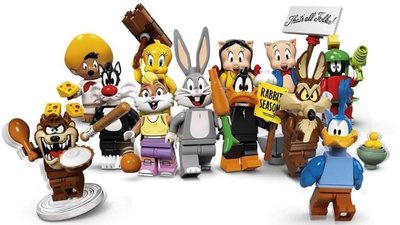 樂高 Lego 71030 Looney Tunes 抽抽樂 華納 兔巴哥 崔弟 豬小弟 人偶 一組 12款 不拆賣