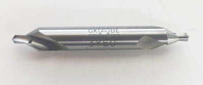 中古日本OKABE 中心鑽 中心鑽頭 先端徑3mm 柄徑7.7mm 3*7.7