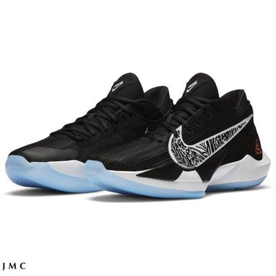 NIKE ZOOM FREAK 2 EP 黑白 字母哥 緩震運動籃球鞋 冰底 男鞋 CK5825-001