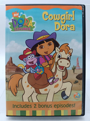 【月界2S2】Dora the Explorer－Cowgirl Dora．英文版DVD光碟_愛探險的朵拉〖動畫〗CDP
