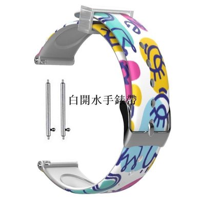 下殺-Garmin VENU 2 SQ新 Vivomove新 HR 3 style Luxe 錶帶 優質 橡膠 CP值