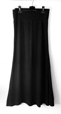 【二手】Zara Knit 黑色針織長裙 Size M