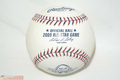貳拾肆棒球-日本帶回-2009 all-star 職棒明星賽公式比賽球,Rawlings製作