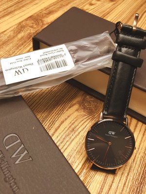 台灣發貨 DW Daniel Wellington CLASSIC BLACK | 36MM 男錶 手錶+錶帶-54-2