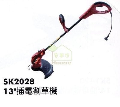 [ 家事達 ]  達龍 SHIN KOMI  13"插電式割草機-470W  超低價--自動出線