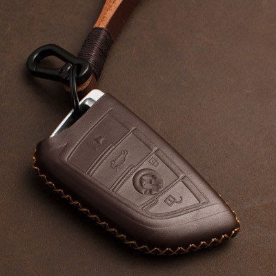 BMW 寶馬 晶片鑰匙包f45 X6 218i 220i 225i汽車鑰匙皮套 真皮胎牛鑰匙套 遙控器保護殼 刀鋒保護套