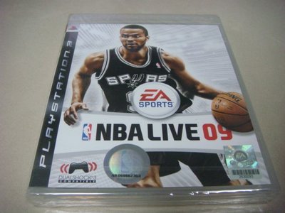 遊戲殿堂~PS3『勁爆美國職籃09/NBA LIVE 09』亞版全新品