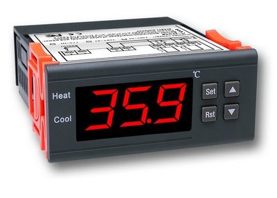 電子數顯 溫控器 控制器 1210A 加熱 / 製冷 附有感溫棒