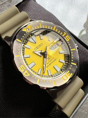 SEIKO 精工錶 PROSPEX 時尚潮流潛水機械錶 200米 4R36